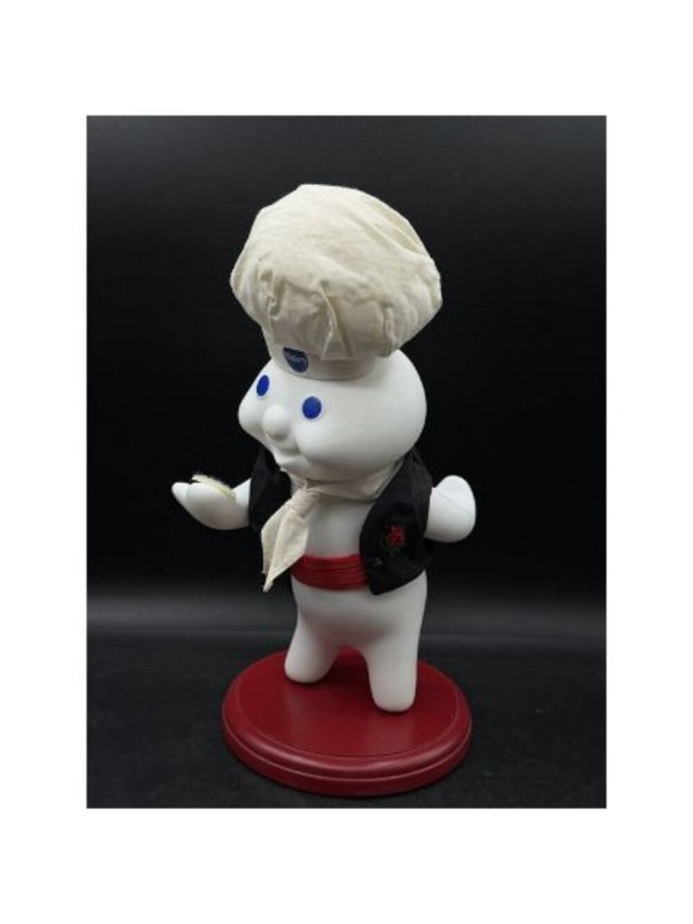 Danbury Mint Pillsbury Doughboy At Your Service Doll With Base